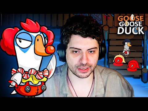 SİNİRDEN KAFAMI DUVARLARA VURDUM! | Goose Goose Duck