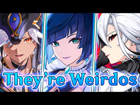 They're All Weirdos... But Loveable Weirdos | ft. Arlecchino, Cyno, Yelan Genshin Impact Voice lines