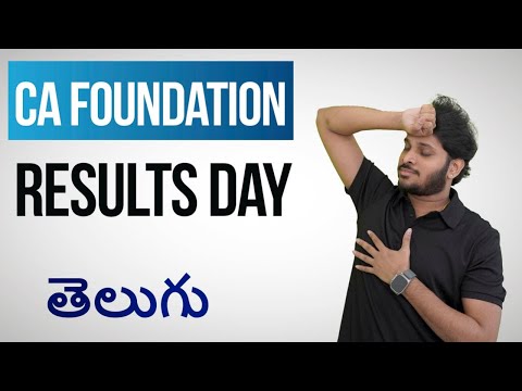 TELUGU | EVERY CA FOUNDATION AND CA INTER STUDENT MUST WATCH | 2024 RESULTS