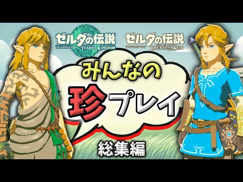 年末はこれ観て過ごせ！ブレワイ＆ティアキン　みんなの珍プレイ300連発！【ゼルダの伝説】