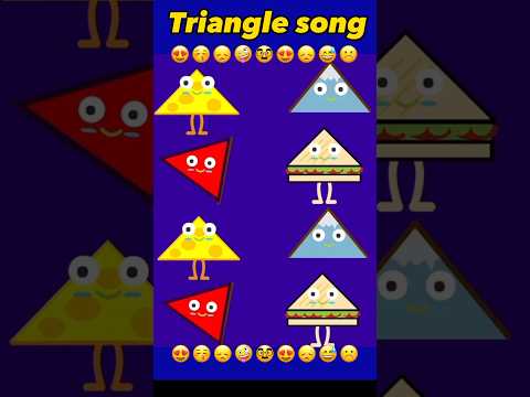 Triangle #shapesforkids #kidsvideo