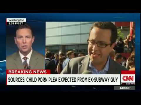 CNN News August 19 2015 Source  Jared Fogle expected to plead guilty to child por