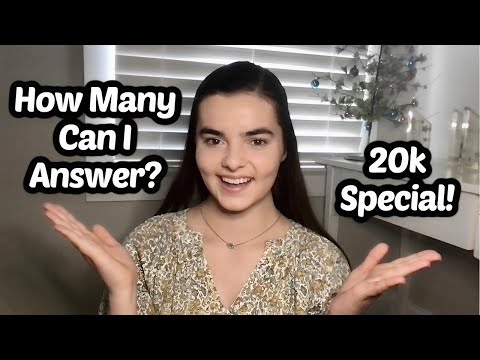 ASMR Can I Answer 120 Trivia Questions? | 20K Subscriber Special!