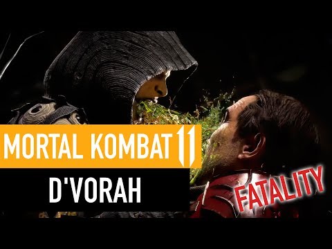 MK11 D'Vorah Fatalities