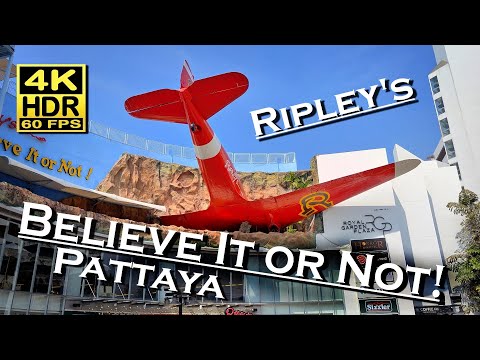 Ripley's Believe It or Not! Pattaya Chon Buri 4K 60fps HDR  Dolby Atmos 💖 Walking Tour 👀 Thailand 🇹🇭