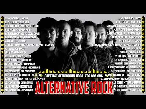 Linkin park, Evanescence, Creed, Coldplay, AudioSlave, Hinder, Nickelback ⚡⚡ Alternative Rock 2000s