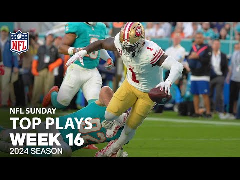 Top Plays From Sunday | NFL 2024 Season Week 16