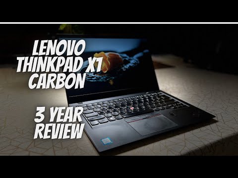 Lenovo Thinkpad X1 Carbon 6th Gen -  3 Year Ownership Review (4K 60)