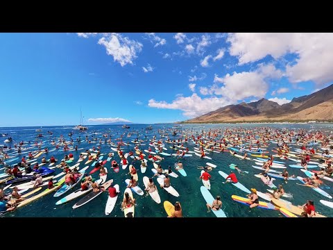 Maui's Paddle Out Ceremony: Healing After Lahaina Fire