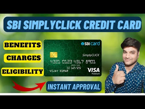 SBI Simply Click Credit Card 2023 Features Benefits and Review!! Sbi Credit card apply kaise kare!!