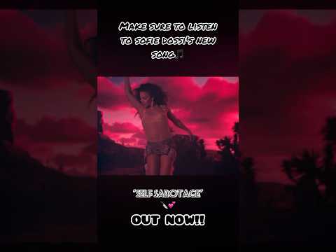 Sofie Dossi’s new song “Self Sabotage” lyrics! Go listen to it if you haven’t!@sofiedossi #edit