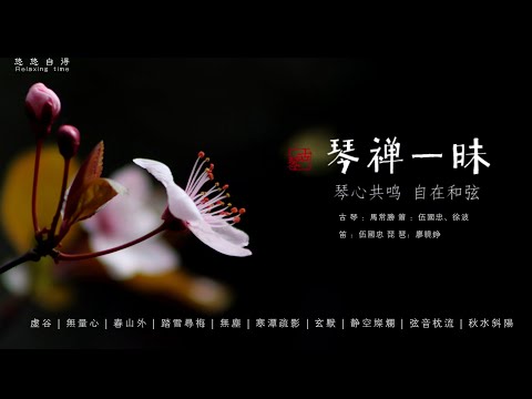 🔴琴禪一昧：古琴 琴心共鳴，自在和弦。古典中國音樂 古琴名曲欣賞 古琴演奏 琵琶 簫 笛Guqin flute Chinesepure music_Relaxing Music_meditation