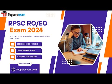 RPSC RO/EO Important Questions, eBook in PDF, Free Mock Test Series, Study Material, Best MCQs