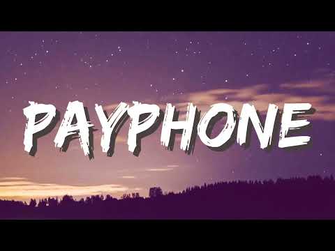 Payphone - Maroon 5 (Lyrics) ft. Wiz Khalifa