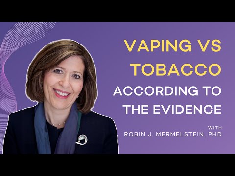 Vaping vs Tobacco according to the evidence