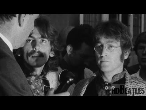 John Lennon, George Harrison - Interview [Normal College, Bangor, United Kingdom]