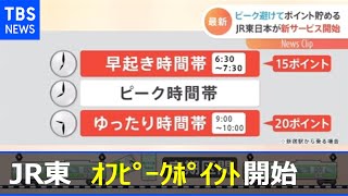 ＪＲ東日本 オフピークポイント開始 定期券利用し時差通勤で【新型コロナ】