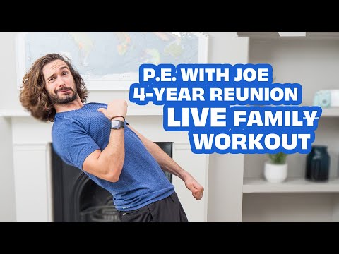 P.E. With Joe REUNION Family Workout + Quiz