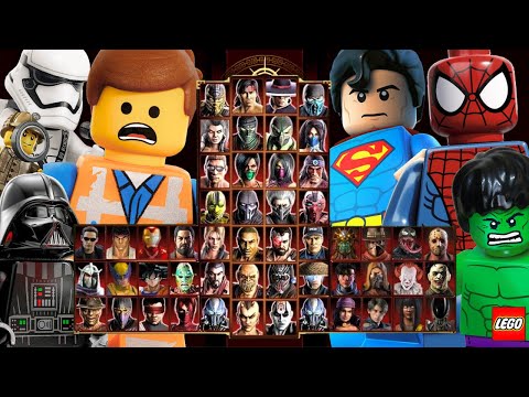 Mortal Kombat 9 - LEGO MOD - Expert Arcade Ladder - Gameplay @ (1080p) - 60ᶠᵖˢ ✔