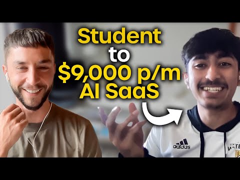 Student to AI Agency to $9,000p/m AI Real Estate SaaS in 6 Months