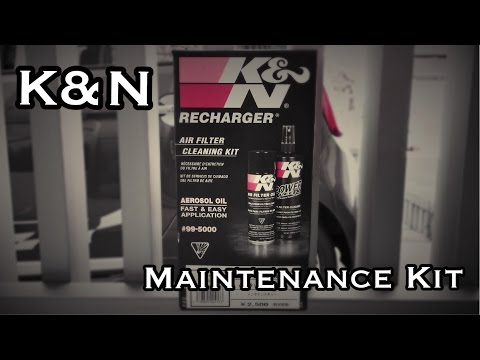 K&Nメンテナンスキットでエアフィルター完全復活!! / K&N Air Filter Cleaning Accessories