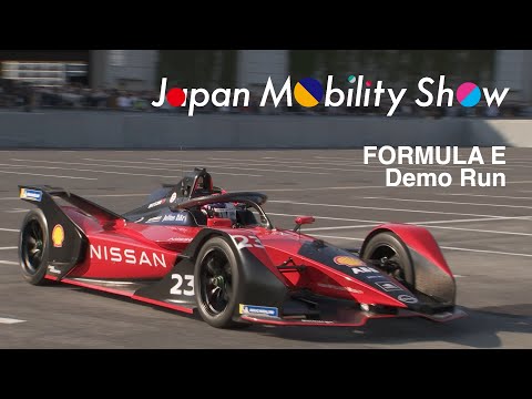 JMS2023: Formula E デモ走行