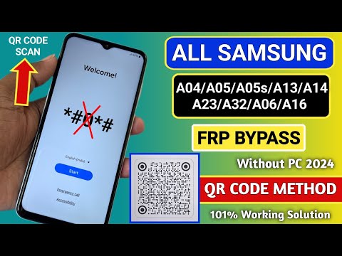 All Samsung A04/A05/A05s/A13/A14/A23/A32/A06/A16 FRP BYPASS - Without Pc 2024 | TalkBack Not Working