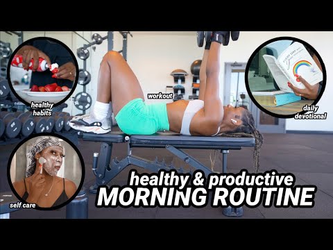 MY *REALISTIC* MORNING ROUTINE | healthy & productive habits that REALLY changed my life