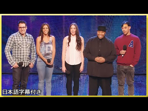 When five professional backing vocalists get together... | BGT 2013