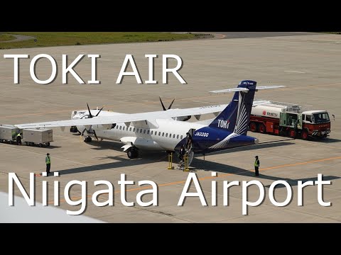 【新潟空港2024】TOKI AIR(TOK) ATR 72-600 JA02QQ