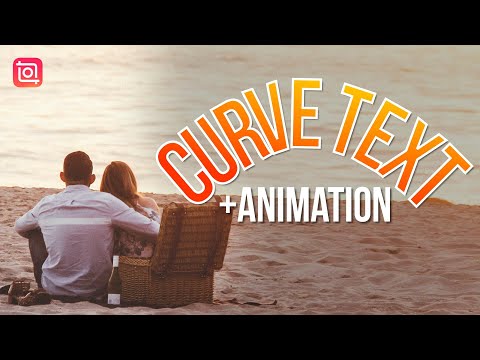 How to Edit Animated Curve Text Effect with InShot📝 (InShot Tutorial)