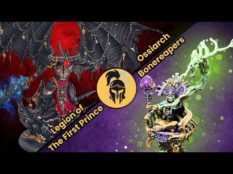 Age of Sigmar Battle Report: Slaves to Darkness Vs Ossiarch Bonereapers: Legion of the First Prince!