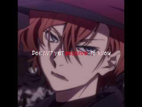 Chuuya Angst Edit //Spoiler Warning // #angst #bsd  #bsdedit #chuuyanakaharaedit