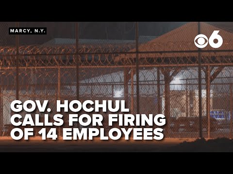 Governor Hochul calls for termination of 14 correctional facility employees after inmate death