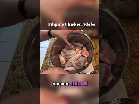 Filipino Chicken Adobo is Easy to Cook 🇵🇭