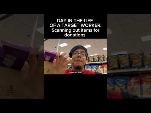 Life As A Target Worker: Scanning out discontinued items for donations