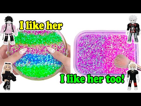 Relaxing Slime Storytime Roblox | My best friend and I likes the same girl