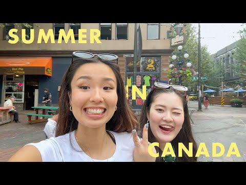 夏にカナダに行ってみたんだよねVLOG (part1)