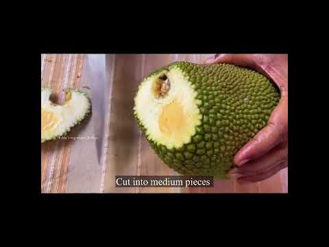 How to cut jackfruit for curry and biriyani👍