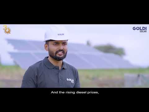 Goldi Solar - Revolutionizing the Agriculture Industry