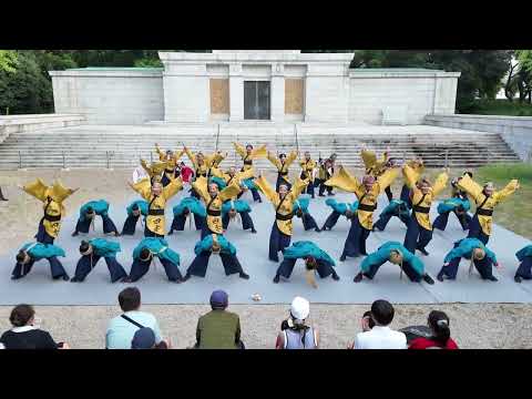 🍑大阪城公園教育塔前会場　うらじゃ連四季　福祝　全体動画🍑