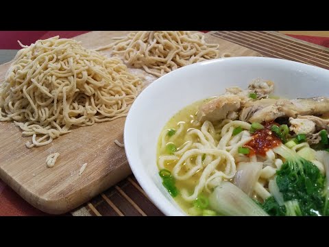 How to make egg noodles at home