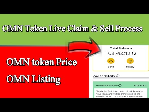 How to Claim Omega Network (OMN) Token | OMN token Live Sell & Claim Process | OMN Token Price