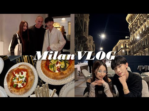 よしミチinMilan VLOG/ドゥオーモでランチ/FURLAプレゼンテーションへ/久々の和食