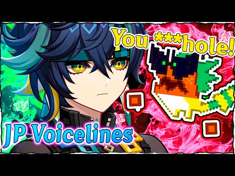 [JP VOICE] Kinich and Ajaw ROASTING Each Other (Naruto and Sasuke VA) | Genshin Impact voice lines