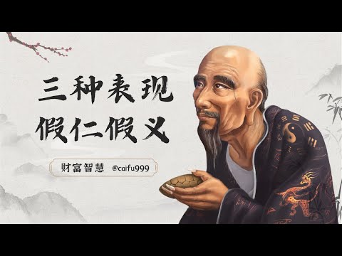 鬼谷子识人术：有这三种表现的人，假仁假义，一定要远离 #鬼谷子 #识人术 #人际关系 #远离此类人 #假仁假义