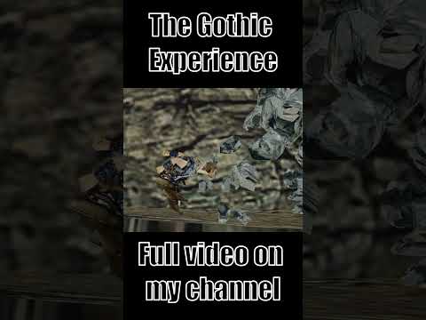 The Gothic experience  #gaming #gothic