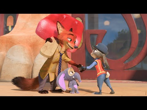 주디&닉&핀닉 첫 만남 장면 | 주토피아 (Zootopia, 2016) [4K]