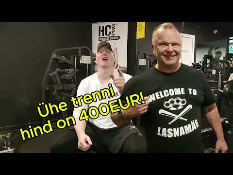 Loosimäng/Giveaway HC GYM ja Big Alvar