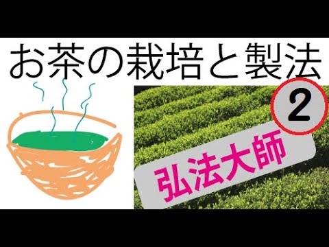 茶の栽培並に製法 ② 室生山佛隆寺には、弘法大師ゆかりの苔の園があり。　大和茶の発祥地とされる。